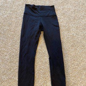 Black Lululemon Leggings (size 4)